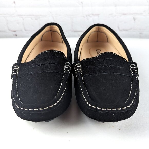 Osslue Black Suede Loafers 7.5 - Picture 2 of 11